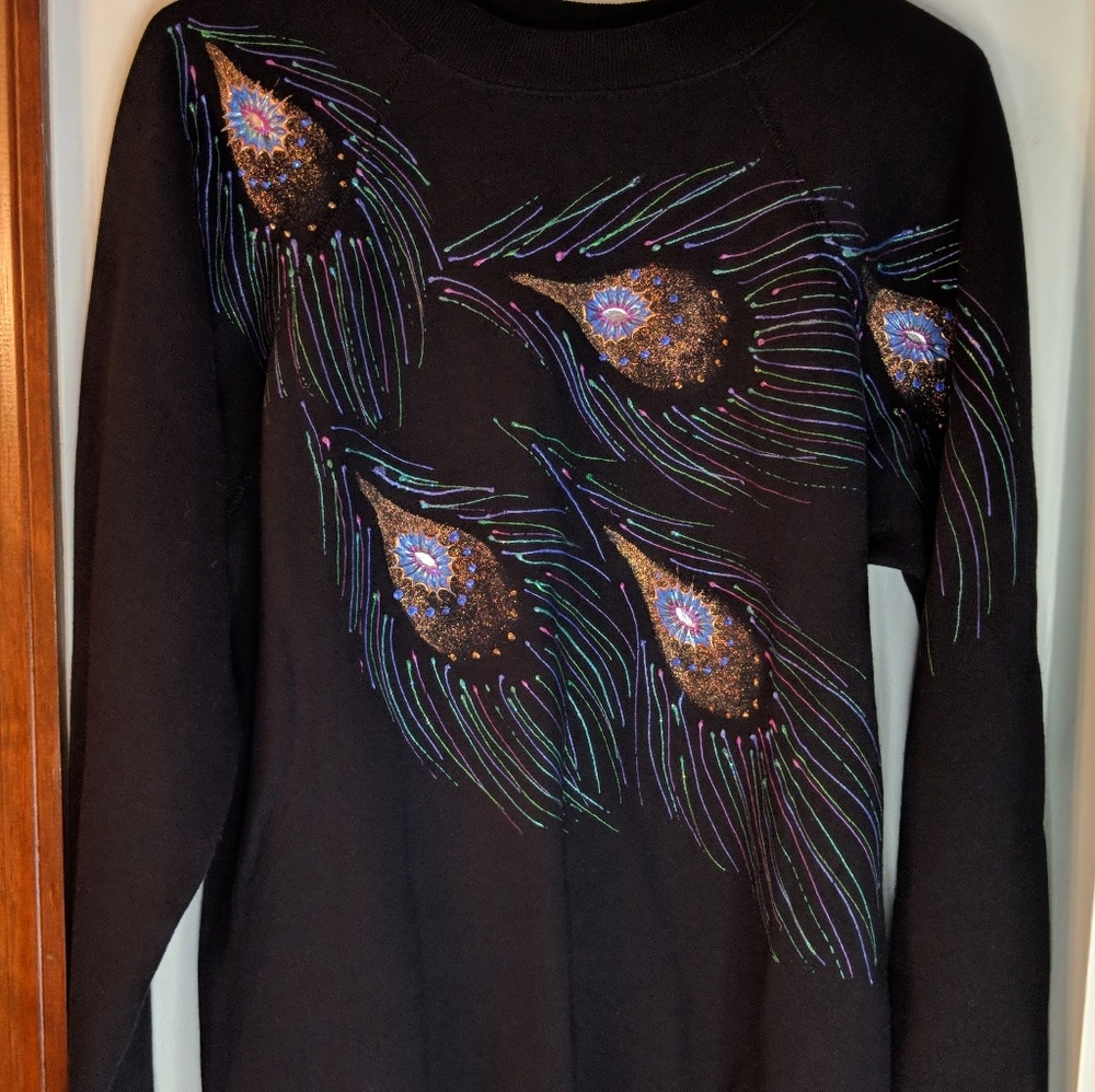 Vintage Peacock Sweatshirt